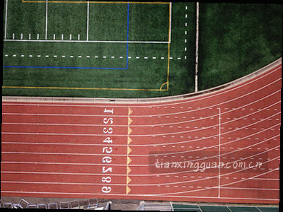 天行赛事首页右侧下载入口，蓝色背景上橙色按钮突出